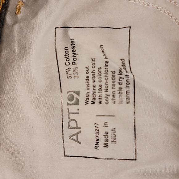 Men's APT 9 Denim Straight Fit Jeans Size 40x34 - Picture 8 of 8